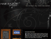 Tablet Screenshot of hairrazor.com.au